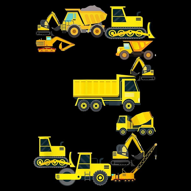 Camions de construction 3 Drôle