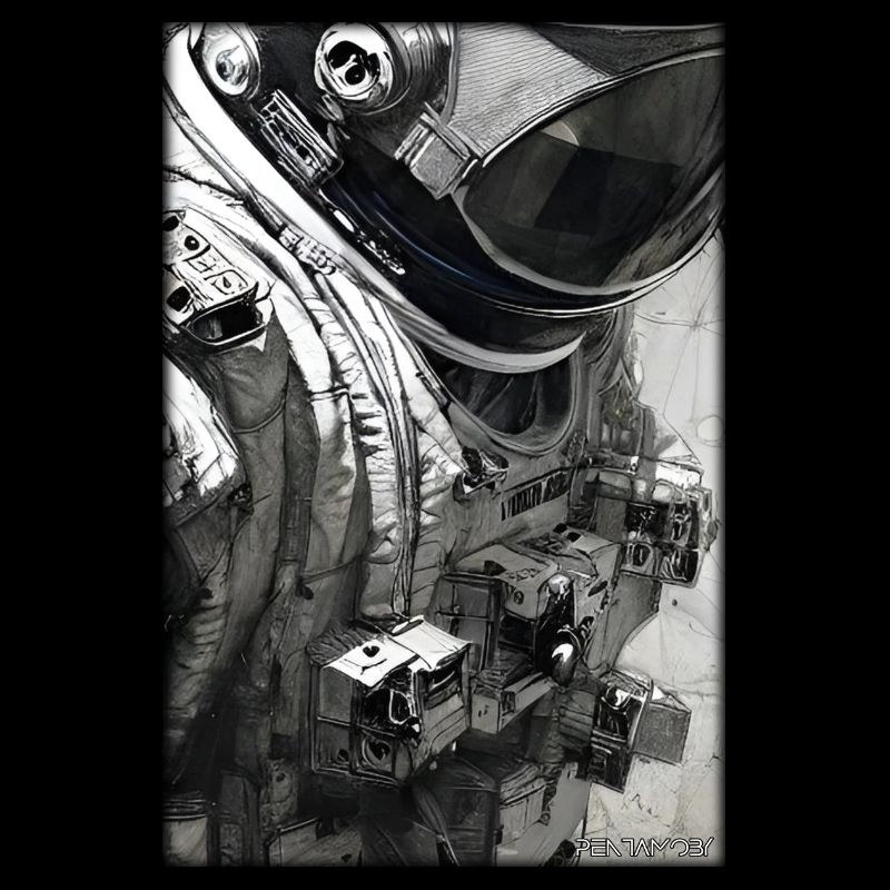Astronaut Future Sci-Fi Technology