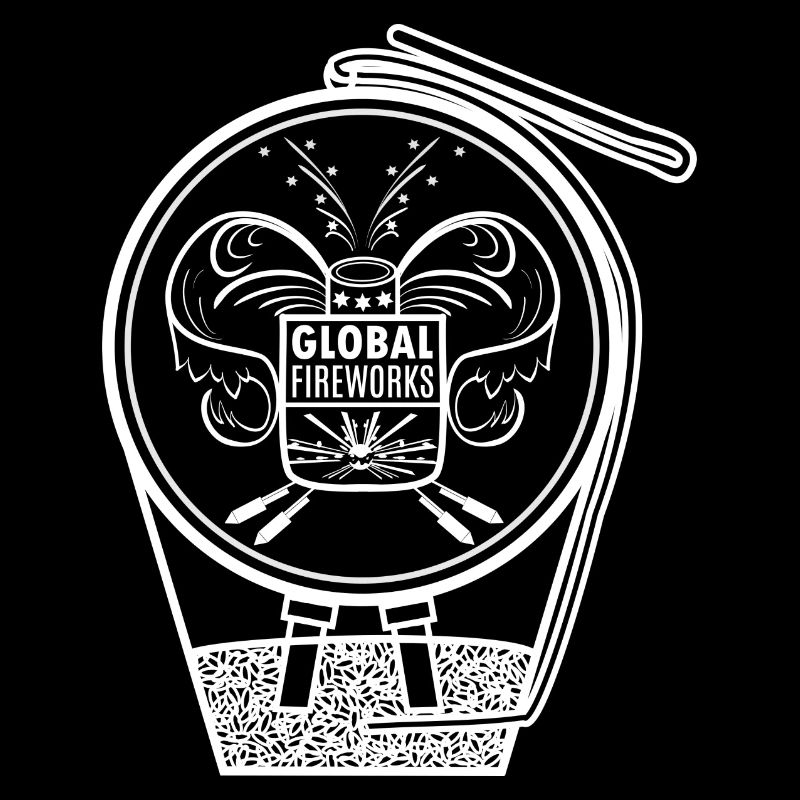 Global fireworks pyro shell