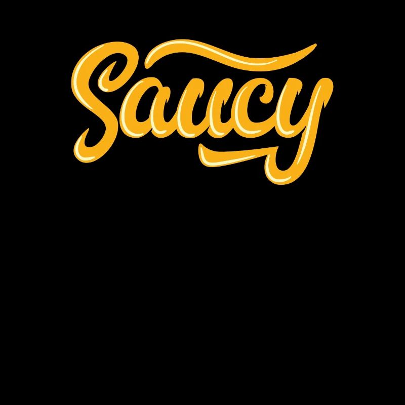 Lettrage effronté Saucy