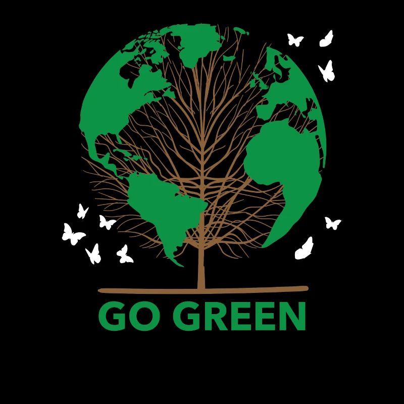 Go green Planet Earth Sustainability