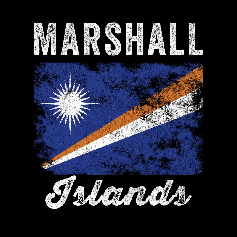 Marshall Islands Flagge Distressed