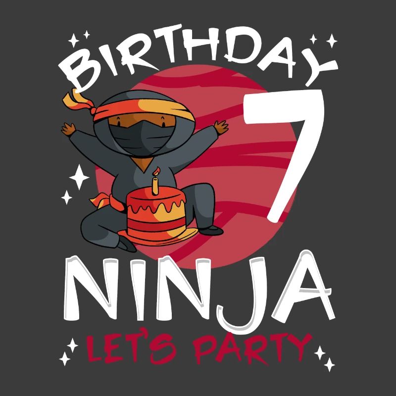 Cute Ninja for 7th Birthday