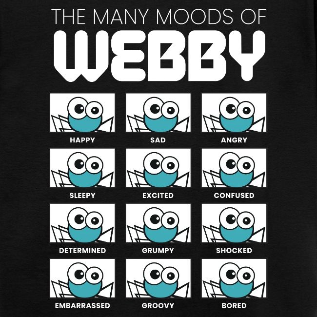 Many moods of webby