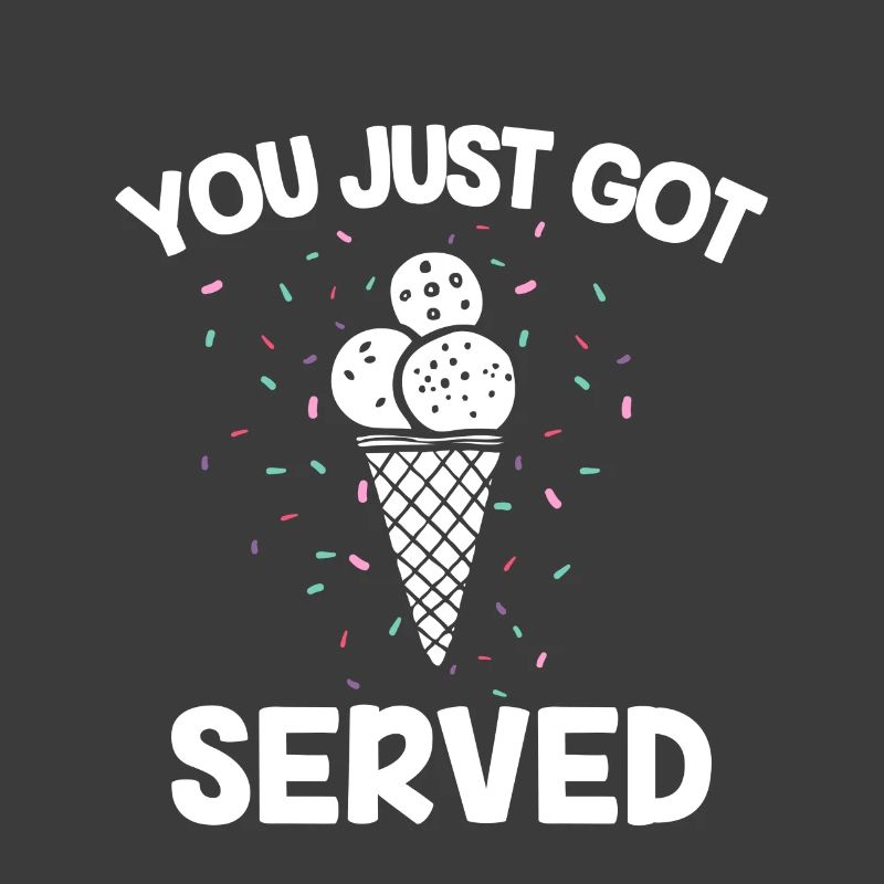 Eiscreme Eis lecker Waffel essen Geschenk