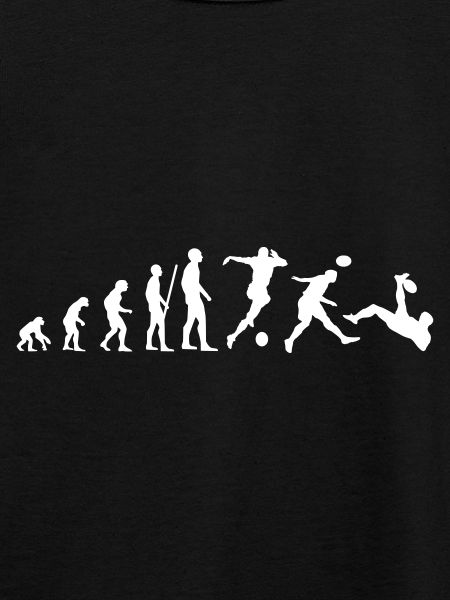 Fußballer Evolution Fußball