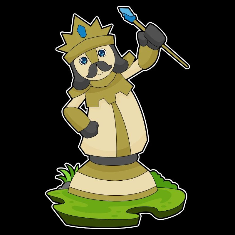 Chess piece King Spear Chess