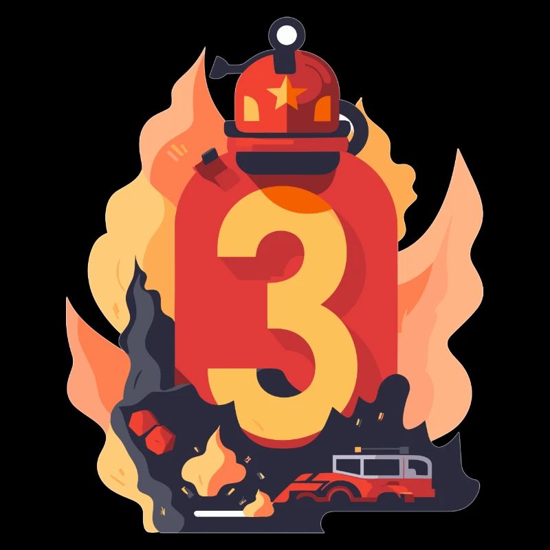 3rd birthday fire brigade