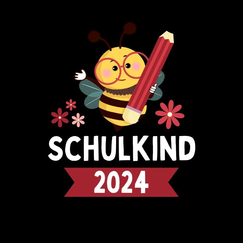Schulkind 2024 Einhorn 1. Klasse Biene Einschulung