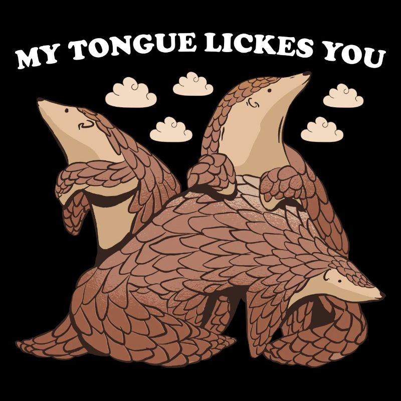 Ma langue te lèche Pangolin