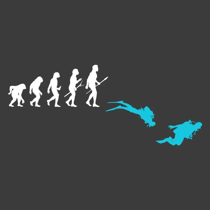Tauchen Evolution Taucher