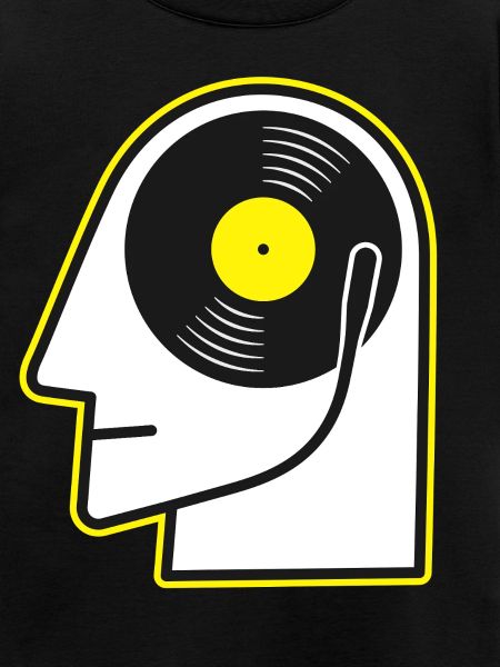 Vinyl-Kopfporträt