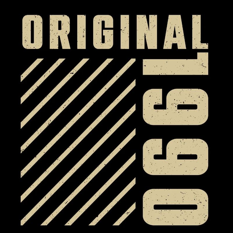 Original 1990 Authentic 1990 Vintage Bursdag