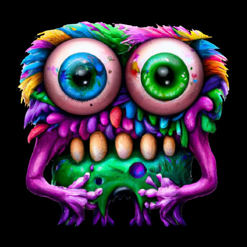 Drôle de monstre extraterrestre