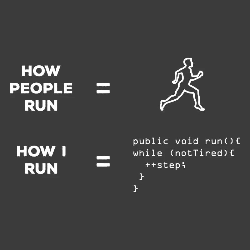 Software developer runner