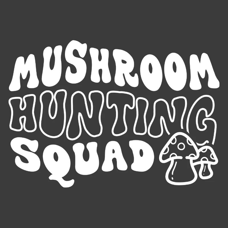 Mushroom Hunting Squad Team Vegetable