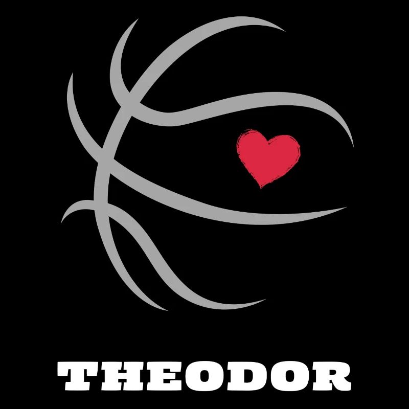 Nom garçon de basket-ball de Theodor : Basket