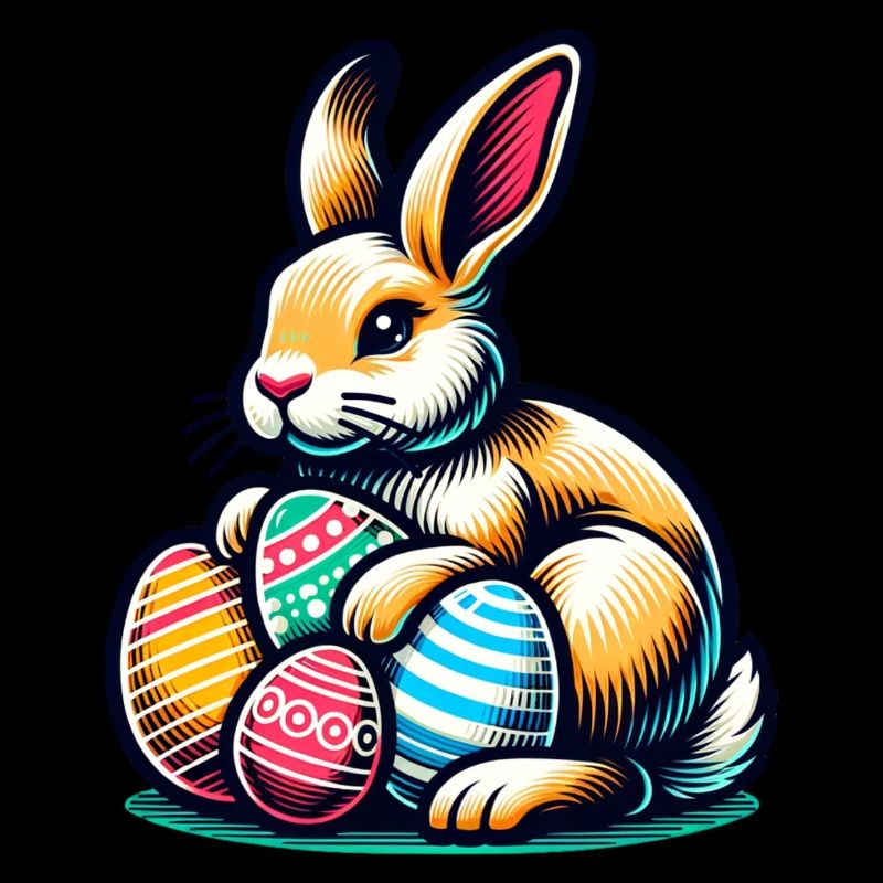 Easter Easter Bunny Easter Eggs