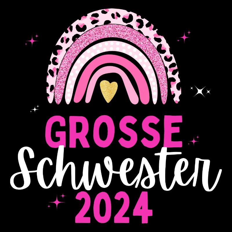 Ich werde Große Schwester 2024 Loading Regenbogen