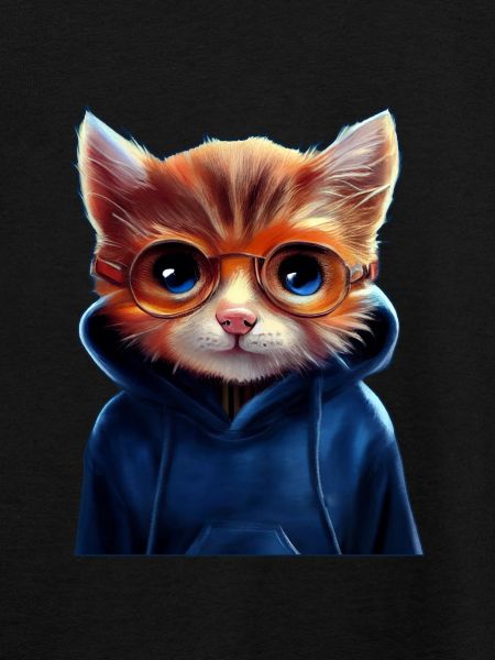 Katze mit Pullover