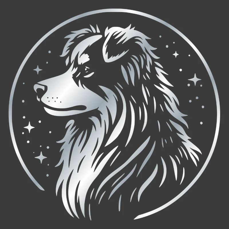 Traumhund Aussie silber