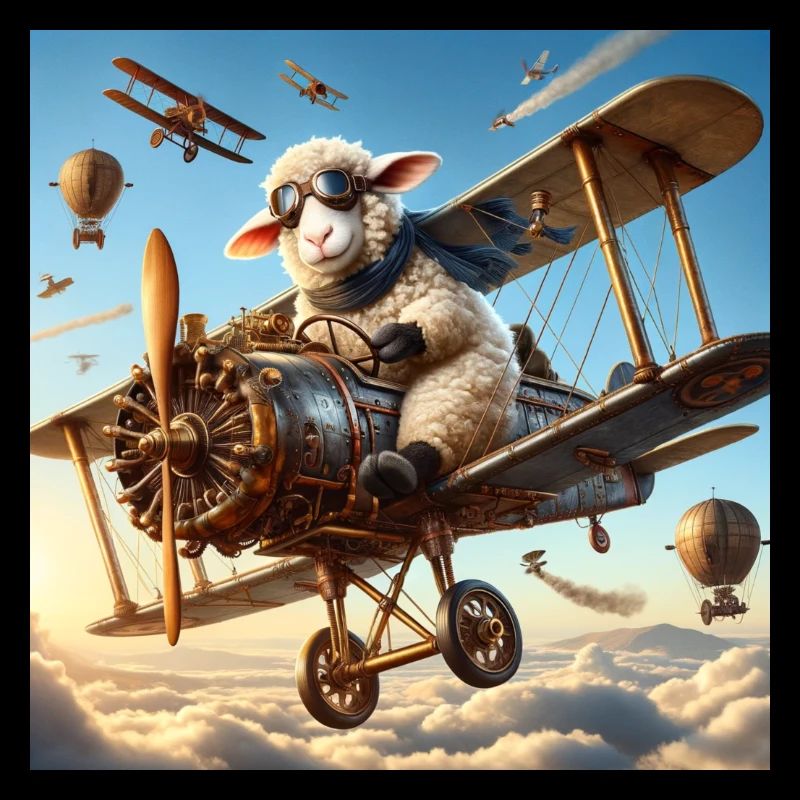 🛩️ Fliege hoch mit unserer Pilotenschaf