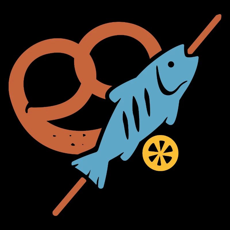 Steckerlfisch Bretzel Citron