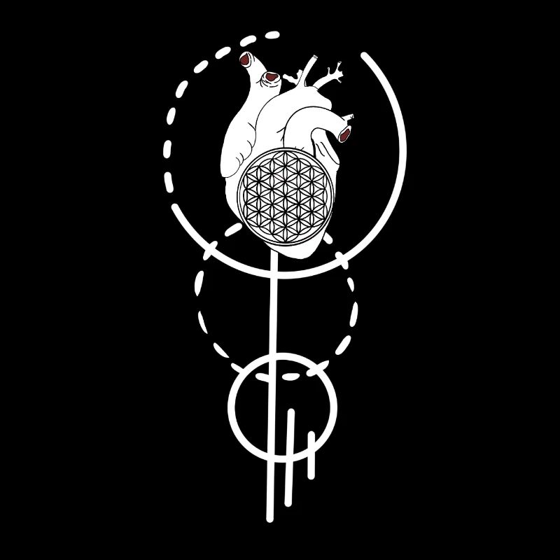herz Lebensblume
