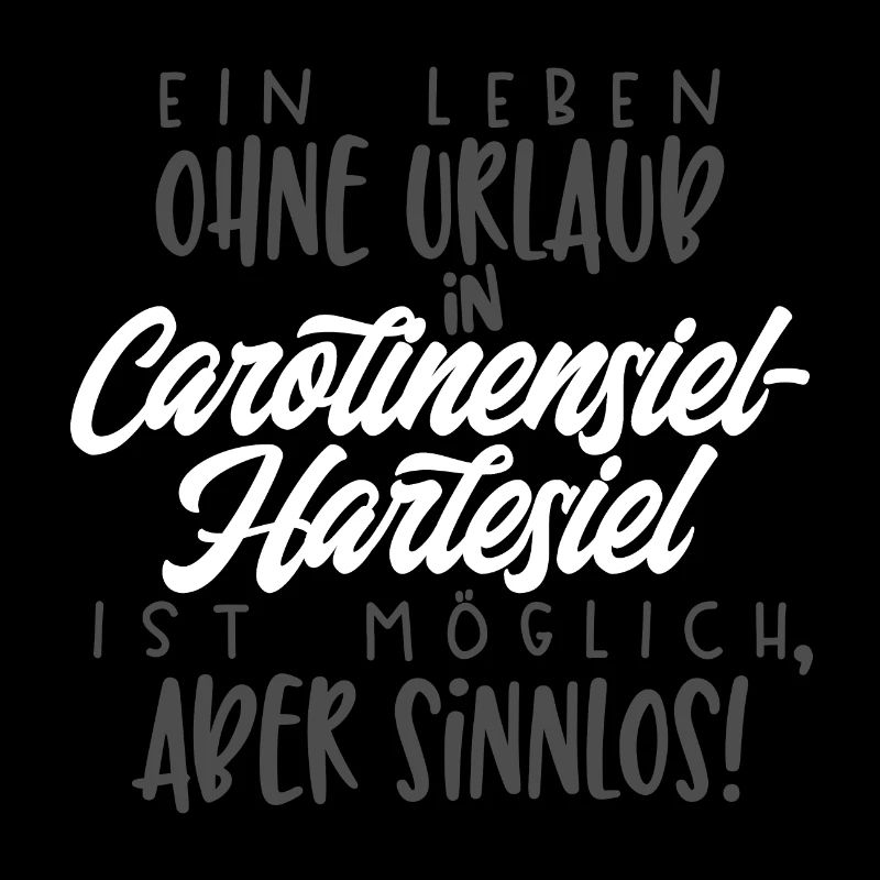 Ein Leben ohne Urlaub (weiß)