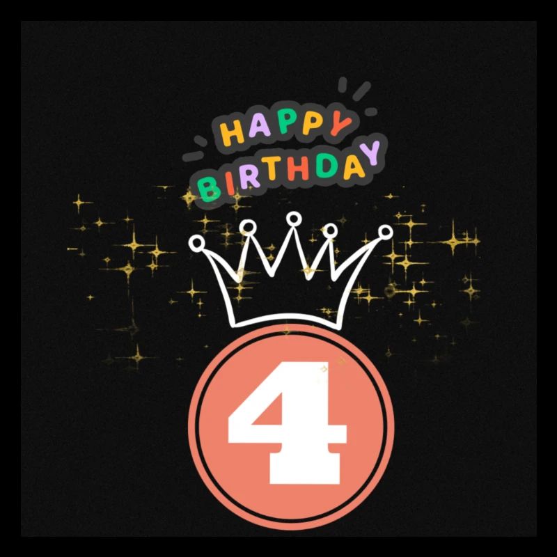 4 Jahre Kinder Geburtstag Geschenkidee