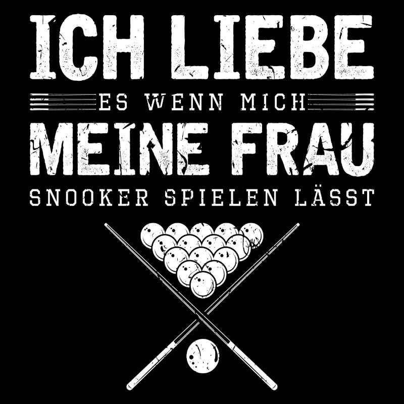 Ich Liebe Snooker Spielen Snooker Queue