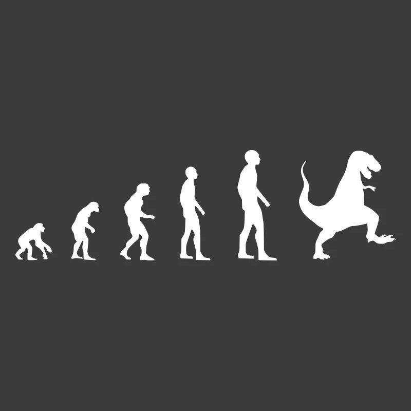 Dinosaur Pounding T-Rex Cute – Evolution