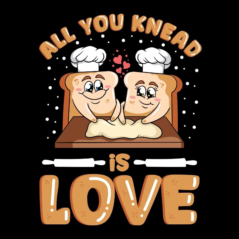 Kawaii Baker All you knead is love Baking