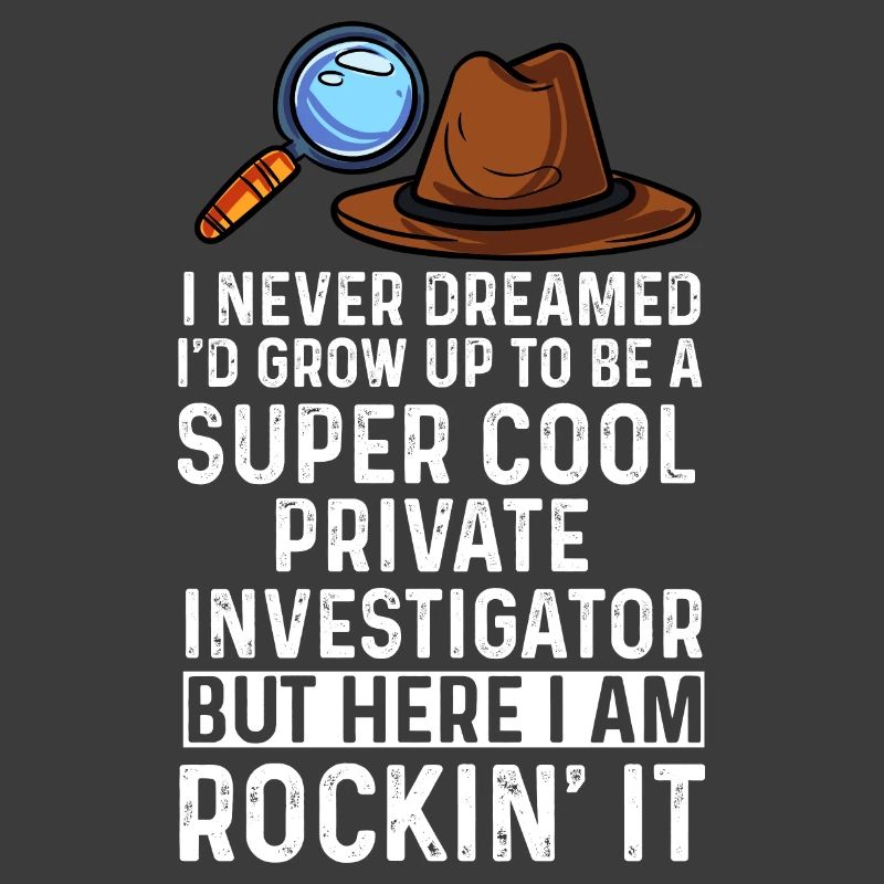 Conception super cool de détective privé