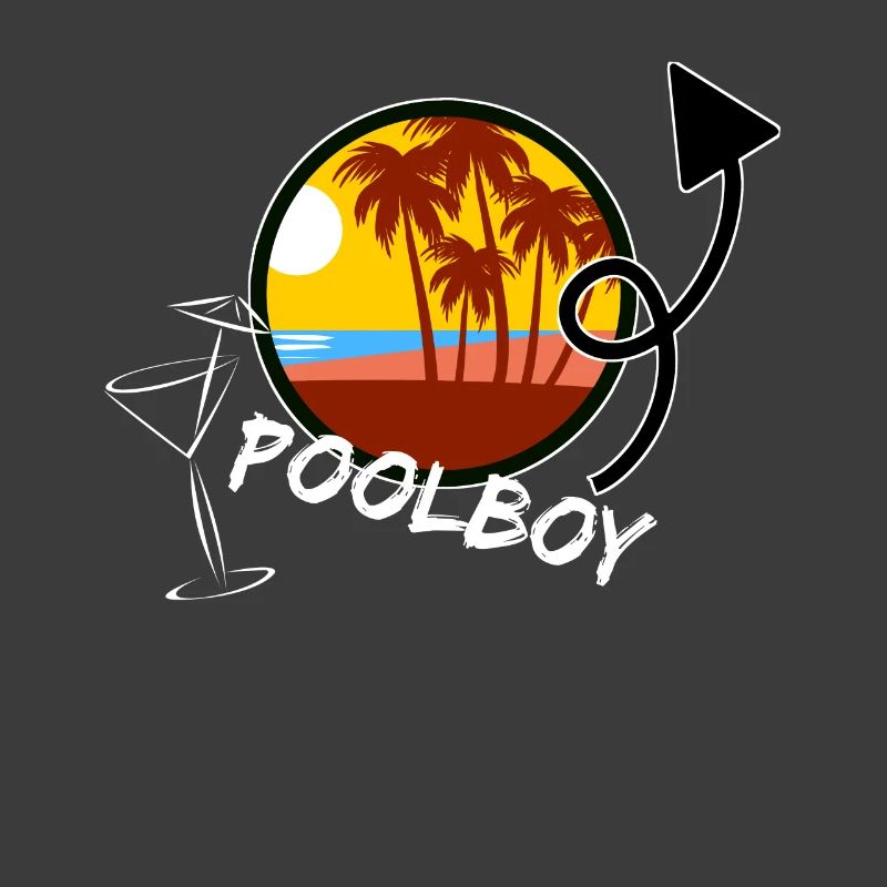Poolboy Pooljunge Sixpack Training Animateur Shirt