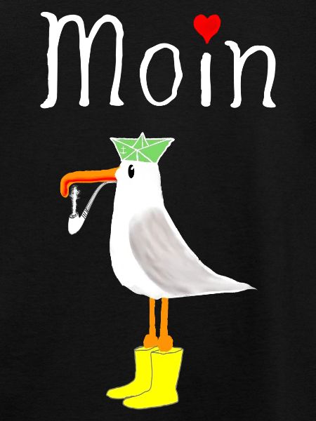 Moin Möwe Seemann
