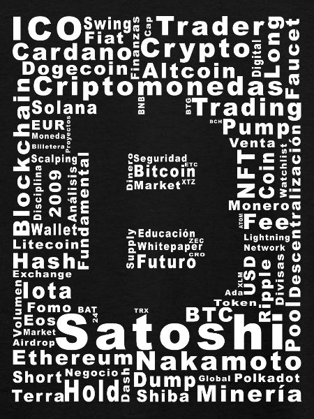 Satoshi Nakamoto Krypto-Collage