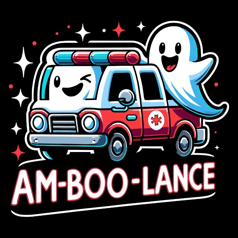 Am-Boo-Lance Ambulance Driver Paramedics EMS Hallo