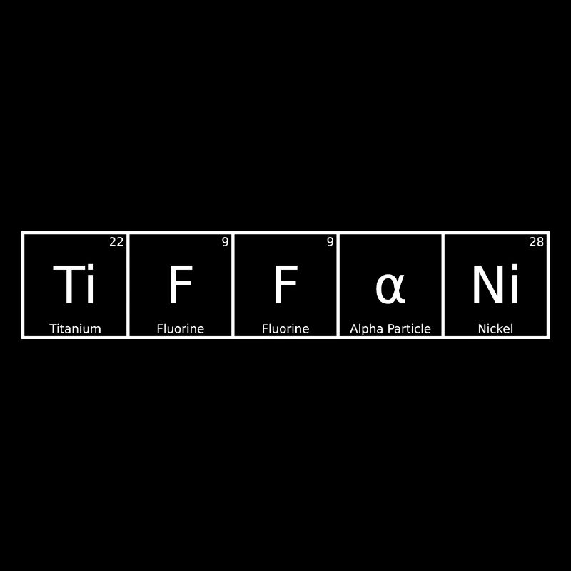 Tiffani Surname First name Chemistry Periodic Table Element