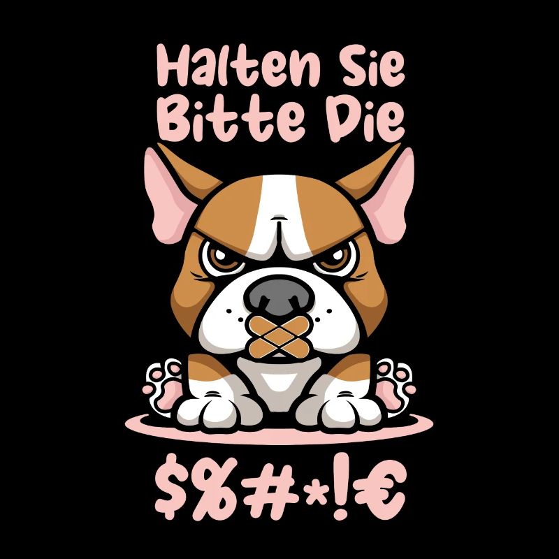 Bull Terriers, please keep your mouth shut