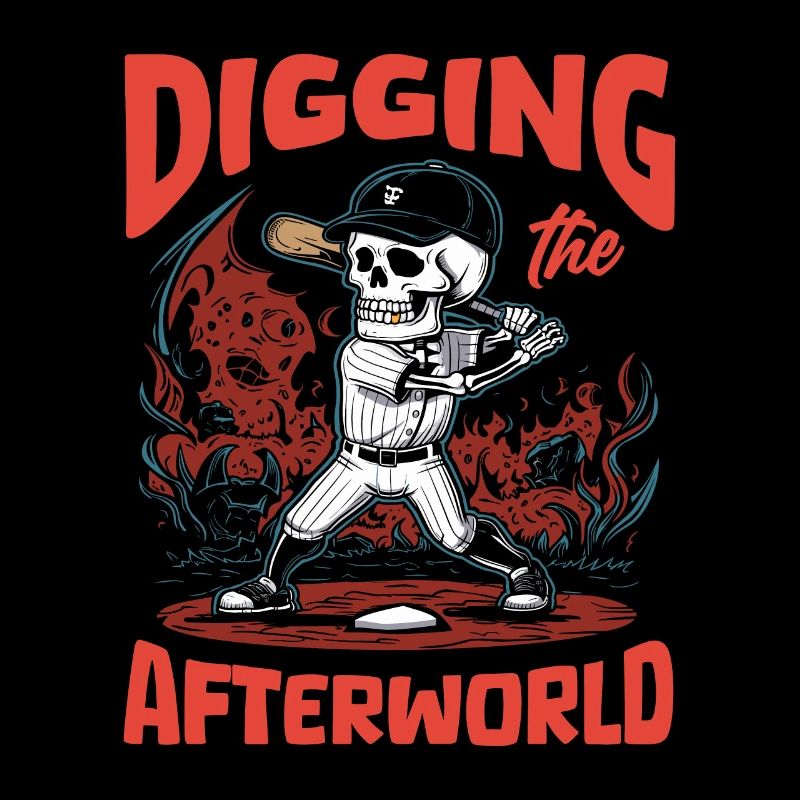 Squelette de baseball