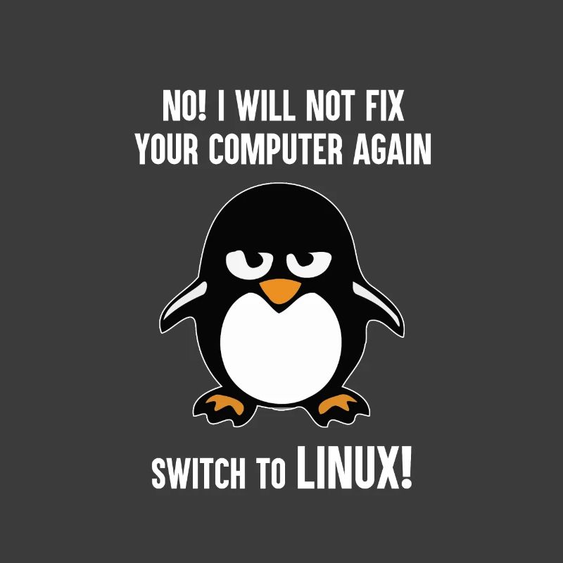 Programming computer science gift · Linux
