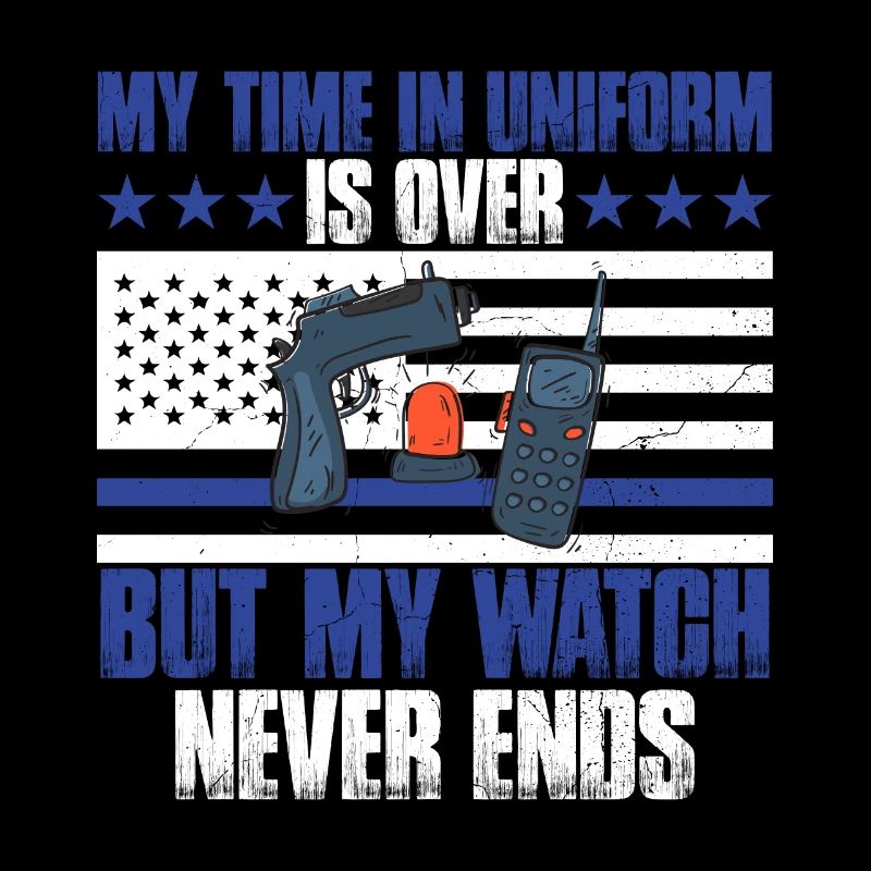 Mon temps en uniforme est terminé policier