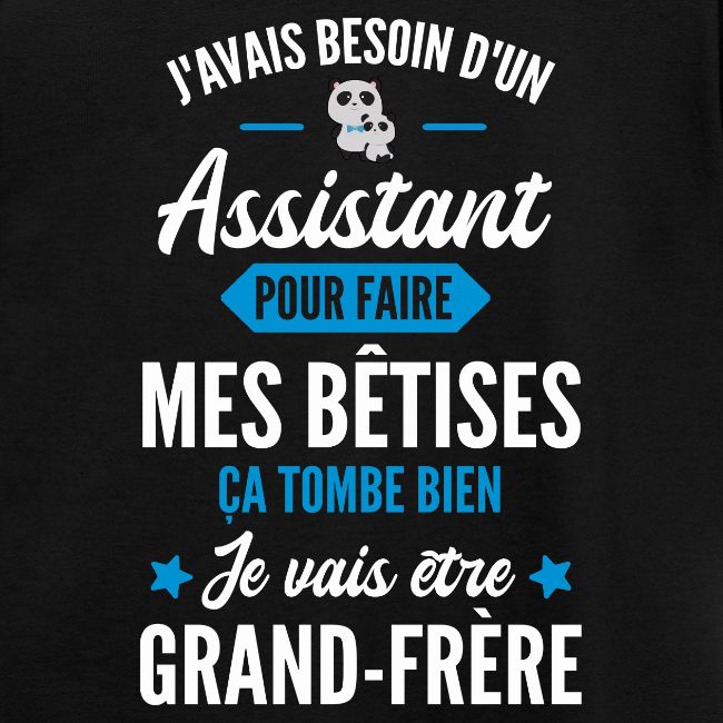 je vais être grand frère / Futur grand frère
