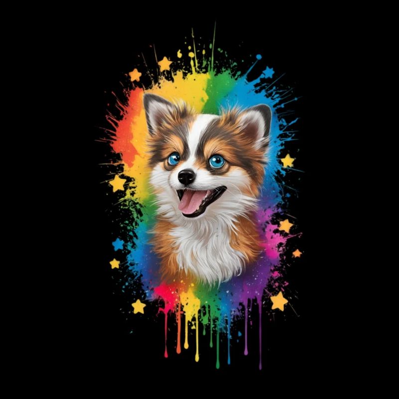 Graffiti de chien