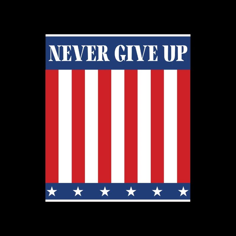Never give up