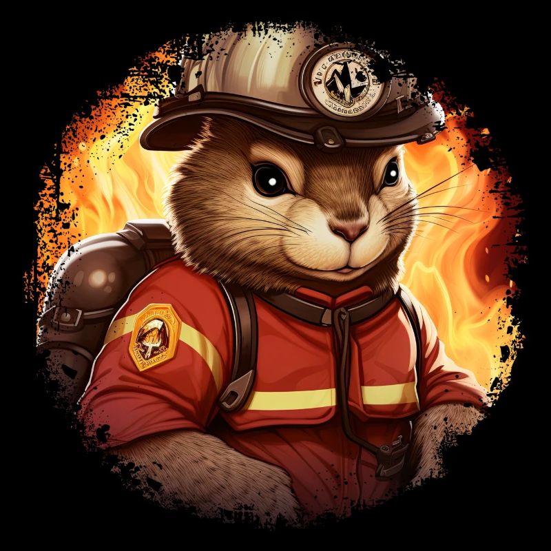 Feuerwehr Eichhörnchen