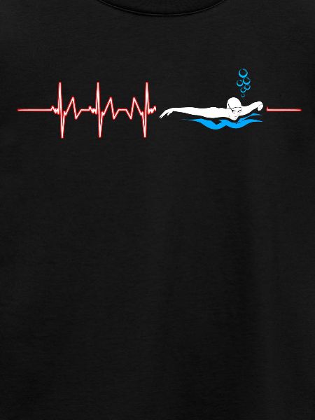 Heartbeat swimming swimmer