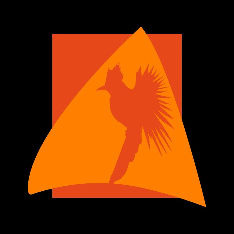 Uccello divertente e divertente