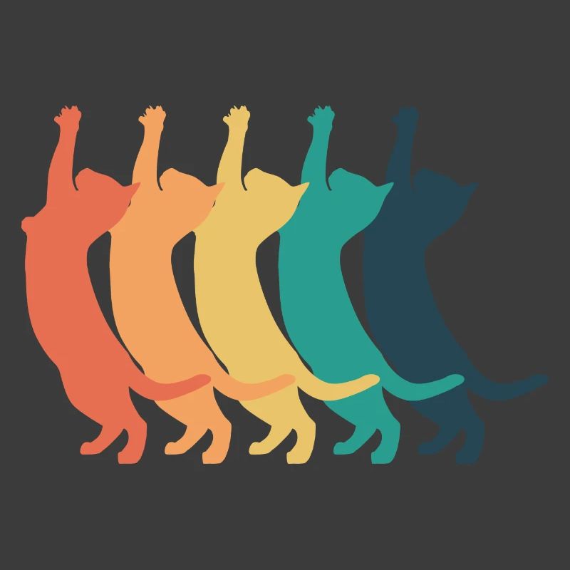 Cats Colourful